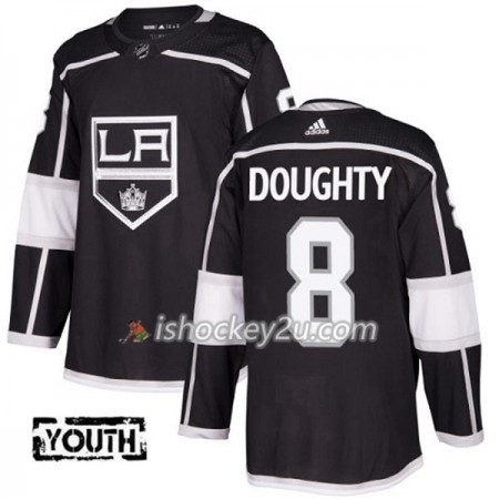 Mænd NHL Los Angeles Kings Trøje Drew Doughty 8 Adidas 2017-2018 Sort Authentic